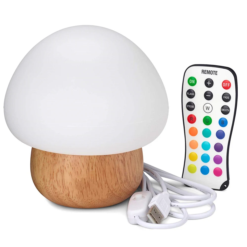 Bedside baby night light warm white 16 colors changeable with remote controller for children's gift
Bedside baby night light warm white 16 colors changeable with remote controller for children's gift