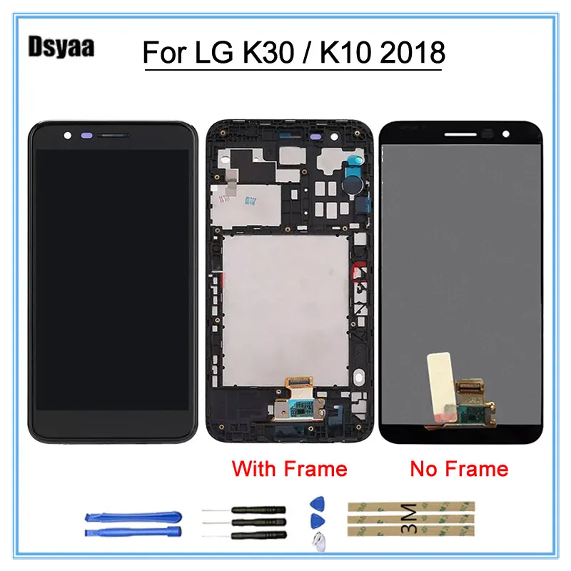 100% Tested Display For LG K30 K10 2018 X410 LMX410 LMX410TK LCD Touch Screen Digitizer Replacement Parts | Мобильные телефоны и