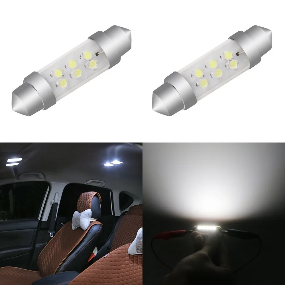 1 Piece Festoon LED Universal Car COB Reading Door Light License Plate Bulb 39MM 12V Car Styling White
1 Piece Festoon LED Universal Car COB Reading Door Light License Plate Bulb 39MM 12V Car Styling White
