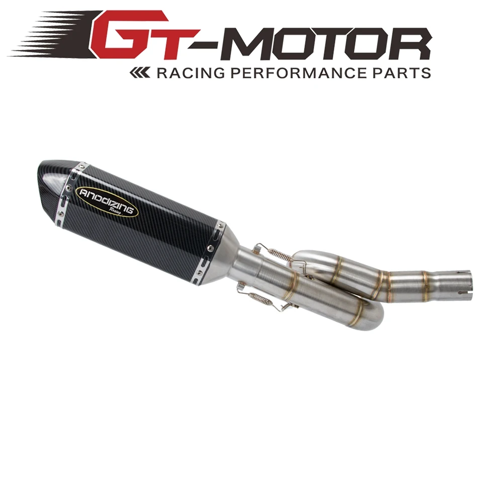 Motorcycle Exhaust System Slip On Middle Pipe For For Benelli 300 BJ300 BN302 TNT300 2014 2015 2016 2017 2018
Motorcycle Exhaust System Slip On Middle Pipe For For Benelli 300 BJ300 BN302 TNT300 2014 2015 2016 2017 2018