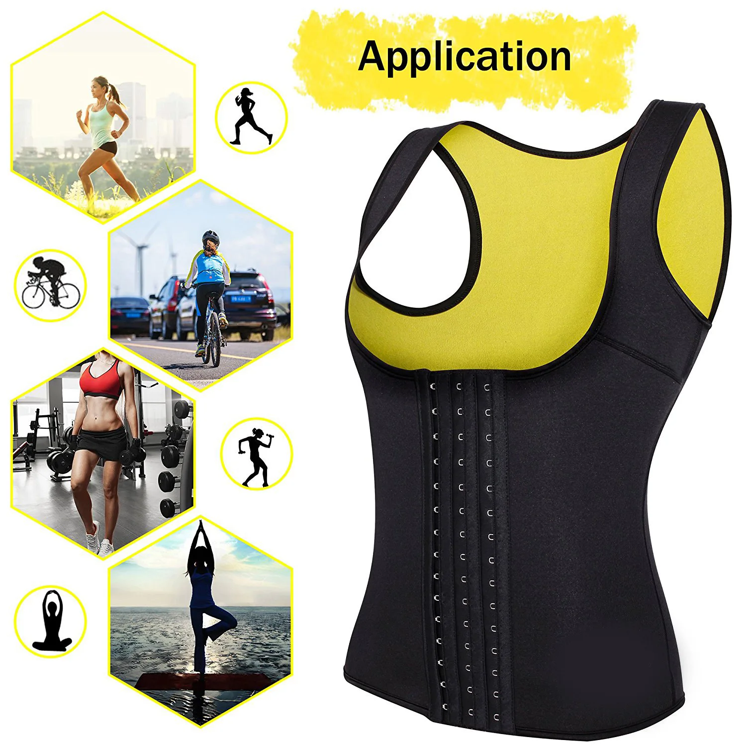 Women Underbust Corset Trainer Cincher Waist Tummy Control Full Body Shaper Girdle Corset Belt Slim Vest S-XXXL
Women Underbust Corset Trainer Cincher Waist Tummy Control Full Body Shaper Girdle Corset Belt Slim Vest S-XXXL
