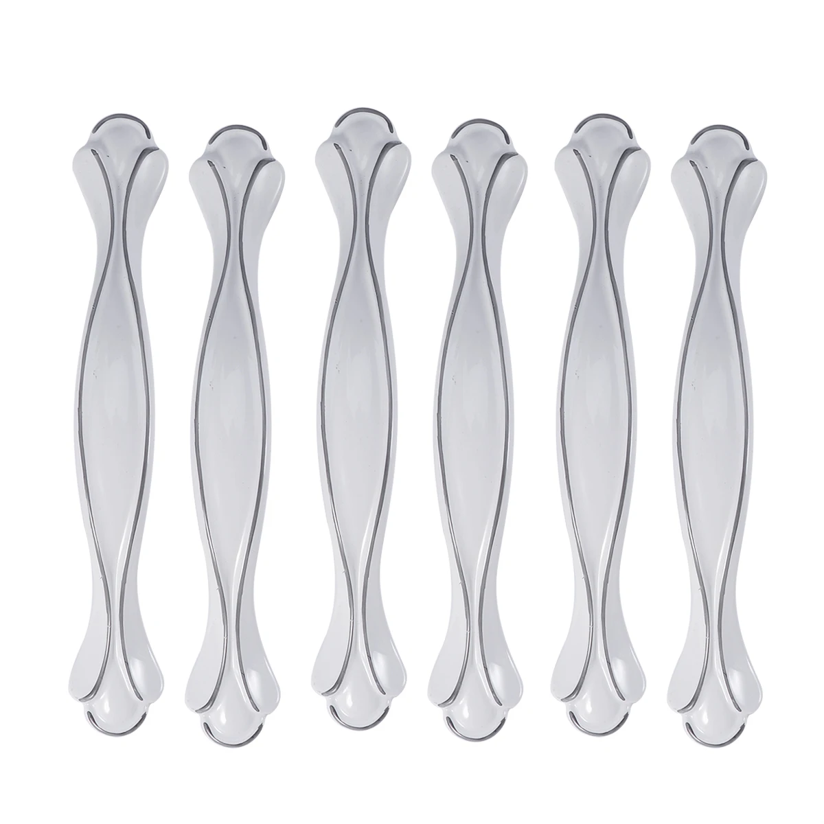 Pack of 6 Door Handles Brief Durable Elegant Zinc Alloy Knobs Hardware Pulls Handles for Wardrobe Furniture Cabinet Drawer
Pack of 6 Door Handles Brief Durable Elegant Zinc Alloy Knobs Hardware Pulls Handles for Wardrobe Furniture Cabinet Drawer