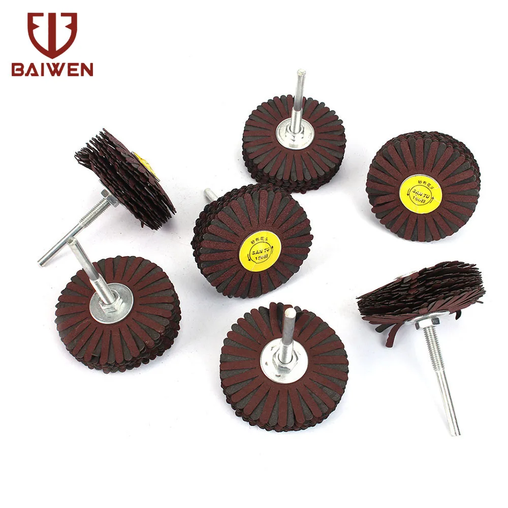 80mm Emery Cloth Grinding Wheel For Wood Carving Sanding Polishing Wheel 80-400 Grit
80mm Emery Cloth Grinding Wheel For Wood Carving Sanding Polishing Wheel 80-400 Grit