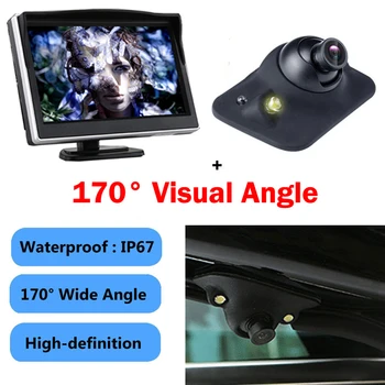 Car HD Screen Radio Monitor+ Rear View Camera Rotatable Wide Angle Night Vision Waterproof LED Induction Light Reverse Camera
Car HD Screen Radio Monitor+ Rear View Camera Rotatable Wide Angle Night Vision Waterproof LED Induction Light Reverse Camera