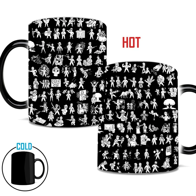 Fallout 4 Pip-boy Cartoon Magic Ceramic Coffee Mug Color Changing Ceramic Tea Cup Surprise Gift
Fallout 4 Pip-boy Cartoon Magic Ceramic Coffee Mug Color Changing Ceramic Tea Cup Surprise Gift