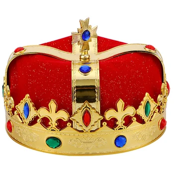 Fashion King Crown Hat Cosplay Prop Adult Children Show Party Hat King Prince Crown Decoration Party Supplies 2019 New Arrive
Fashion King Crown Hat Cosplay Prop Adult Children Show Party Hat King Prince Crown Decoration Party Supplies 2019 New Arrive