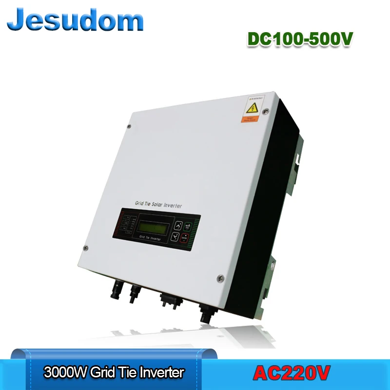 MPPT 3000W Solar Grid Tie Inverter with Pure Sine Wave Output DC to AC230V Converter for Solar Power System can be Wall mounted
MPPT 3000W Solar Grid Tie Inverter with Pure Sine Wave Output DC to AC230V Converter for Solar Power System can be Wall mounted