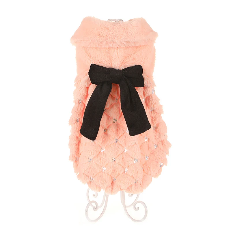 Elegant Pet Clothes Luxury Fur Winter Overcoat Small Dog Cat Clothes Bowknot Spring And Autumn Wear Breathable Coat
Elegant Pet Clothes Luxury Fur Winter Overcoat Small Dog Cat Clothes Bowknot Spring And Autumn Wear Breathable Coat