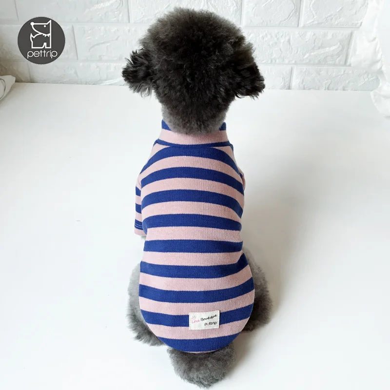 2019 Real New Arrival 100% Cotton Striped Design Colors Vests For Dogs And Cool Fashion Two Feet Pet Clothing Dog T-shirts
2019 Real New Arrival 100% Cotton Striped Design Colors Vests For Dogs And Cool Fashion Two Feet Pet Clothing Dog T-shirts