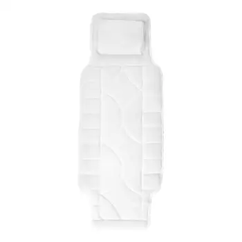 Bath Tool Full Body SPA Bath Pillow Mat with 10 Suction Cups Bathtub Mat for Supporting Neck Spine
Bath Tool Full Body SPA Bath Pillow Mat with 10 Suction Cups Bathtub Mat for Supporting Neck Spine