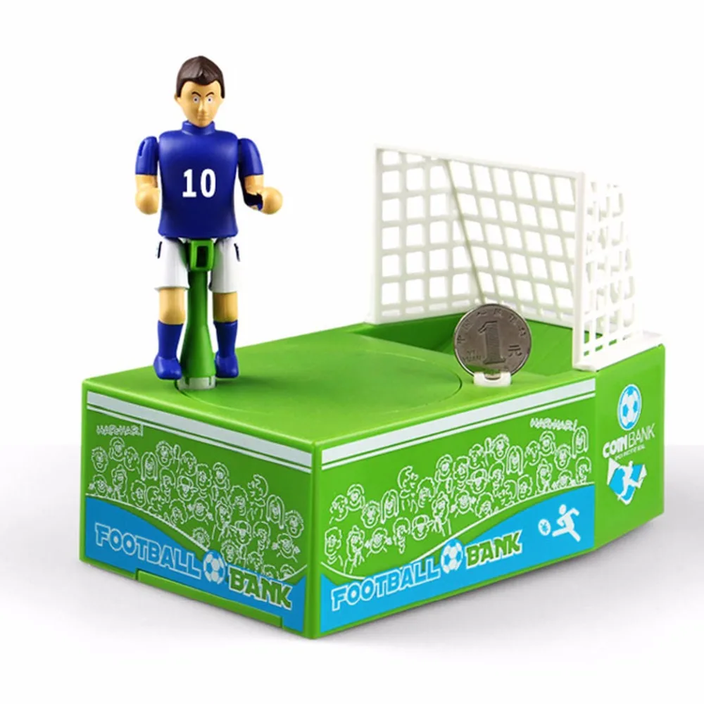 Nosii Man Kick Coin Football Goal Funny Piggy Bank Children Toys Box Money Box Power Change Saving Case
Nosii Man Kick Coin Football Goal Funny Piggy Bank Children Toys Box Money Box Power Change Saving Case