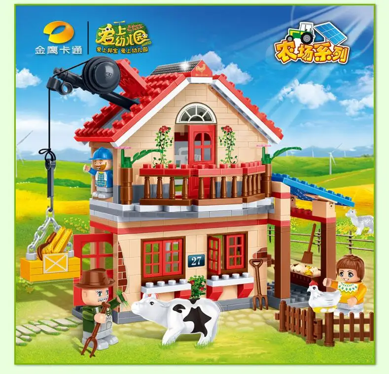 Compatible With Lego 315 Pcs Happy Farm Building Block Toys Ranchette Block Educational Toys Banbao Building Block DIY Bricks
Compatible With Lego 315 Pcs Happy Farm Building Block Toys Ranchette Block Educational Toys Banbao Building Block DIY Bricks