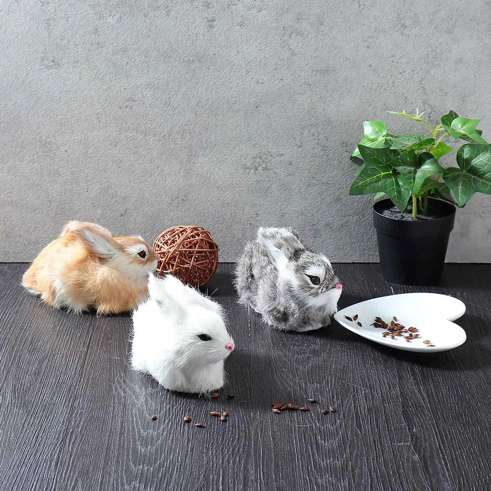 Cute White Plush 15cm Mini Realistic Rabbits Crouching Animals Models Simulation Rabbit Handmade Realistic Dolls Stuffed Plush
Cute White Plush 15cm Mini Realistic Rabbits Crouching Animals Models Simulation Rabbit Handmade Realistic Dolls Stuffed Plush