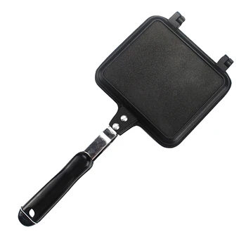 Non-Stick Sandwich Mold Double-Sided Cake Bread Toast Mold Diy Tool Barbecue Burning Stove Cake Tray With Handle
Non-Stick Sandwich Mold Double-Sided Cake Bread Toast Mold Diy Tool Barbecue Burning Stove Cake Tray With Handle