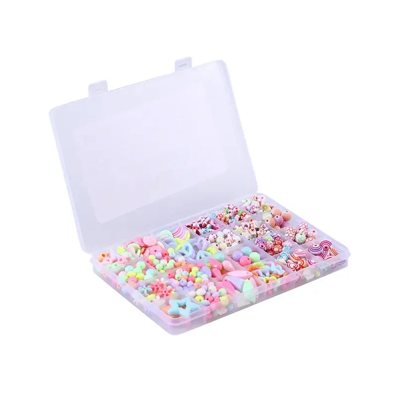 500pcs DIY Beads Handmade Cute Colorful Jewelry Educational Toys Bracelets Necklace Making Kits for Kids Children Girls
500pcs DIY Beads Handmade Cute Colorful Jewelry Educational Toys Bracelets Necklace Making Kits for Kids Children Girls
