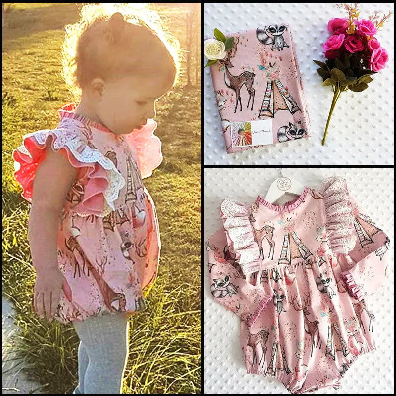 Pudcoco Girl Jumpsuits 0-24M Lace Newborn Baby Girls Floral Animal Romper Jumpsuit Outfits Clothes US
Pudcoco Girl Jumpsuits 0-24M Lace Newborn Baby Girls Floral Animal Romper Jumpsuit Outfits Clothes US