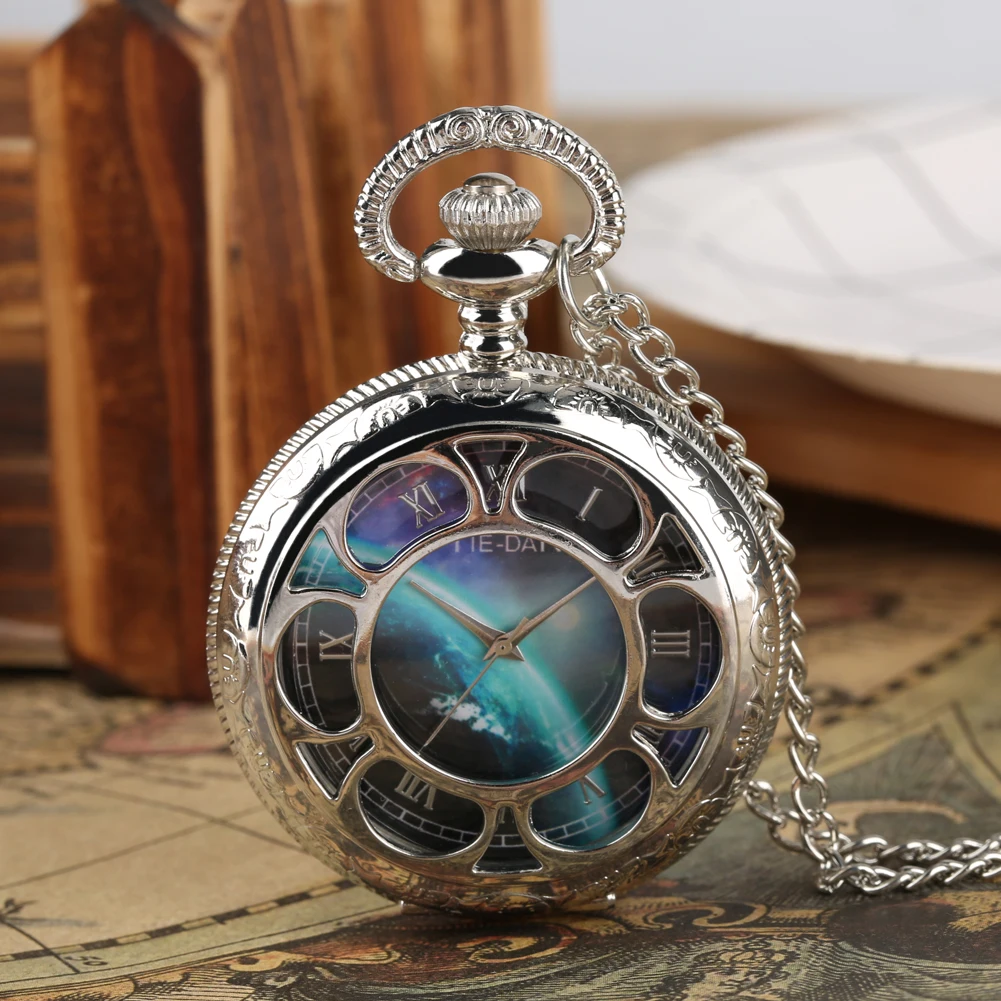 Man Quartz Pocket Watch Creative Earth Pattern Fob Watches Retro Alice In Wonderland Pendant Clock Best Watch On The Chain
Man Quartz Pocket Watch Creative Earth Pattern Fob Watches Retro Alice In Wonderland Pendant Clock Best Watch On The Chain