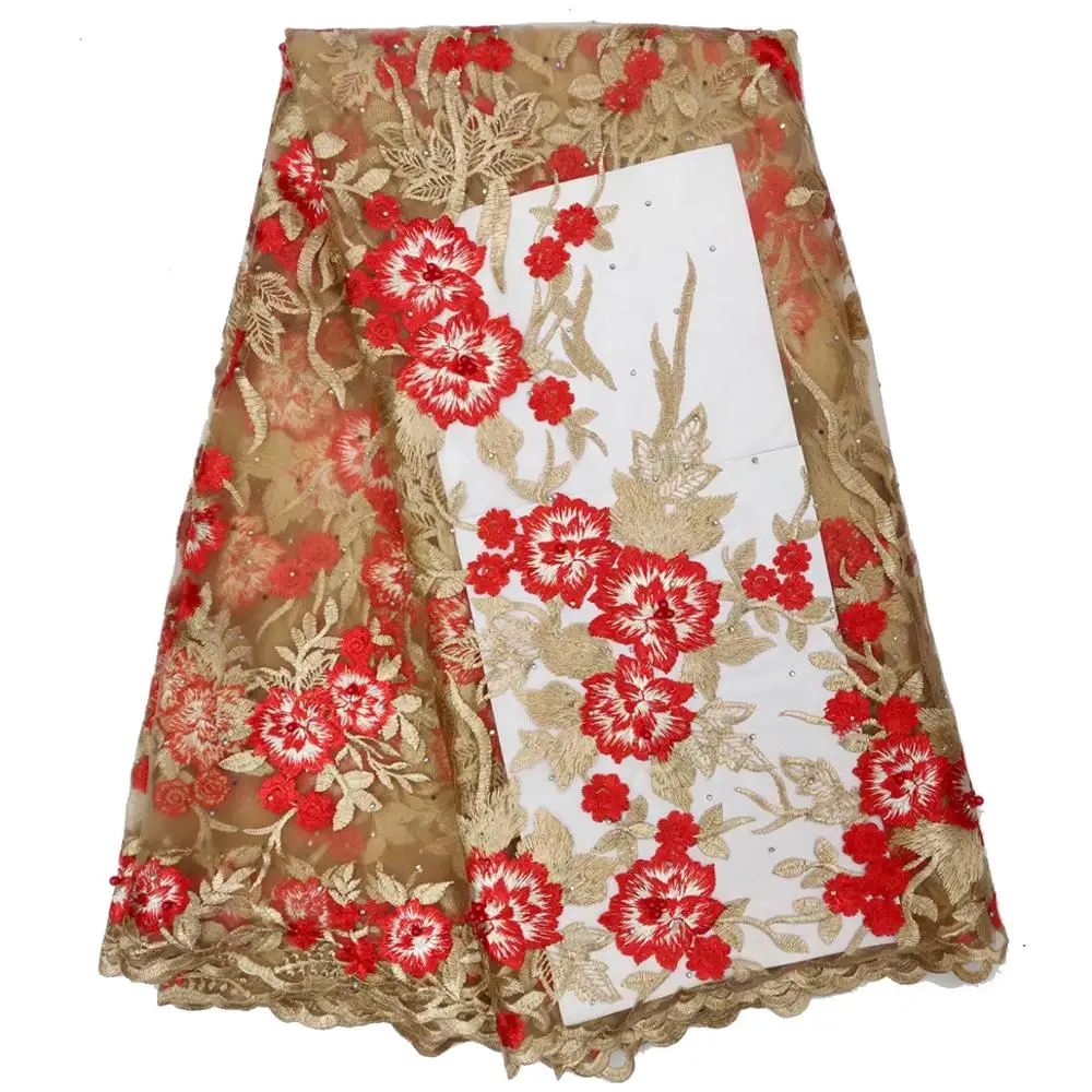 Quality African Lace Fabric Nigerian Lace High Quality Tulle Embroidered Mesh Fabric With beads 2019 French Lace Fabric
Quality African Lace Fabric Nigerian Lace High Quality Tulle Embroidered Mesh Fabric With beads 2019 French Lace Fabric