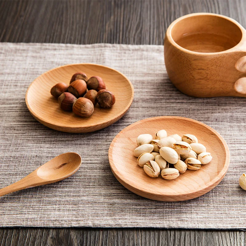 Wooden Dishes Household Utensils Small Pallets Fruit Snacks Plate Dinner Plates Wooden Tableware wood round solid snack plates
Wooden Dishes Household Utensils Small Pallets Fruit Snacks Plate Dinner Plates Wooden Tableware wood round solid snack plates