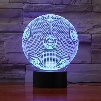 AW-939 Football Club Team Logo 3D LED Lamp Soccer 7 Colors Changing Remote Touch Control USB Gift Epacket Dropshipping Service
AW-939 Football Club Team Logo 3D LED Lamp Soccer 7 Colors Changing Remote Touch Control USB Gift Epacket Dropshipping Service