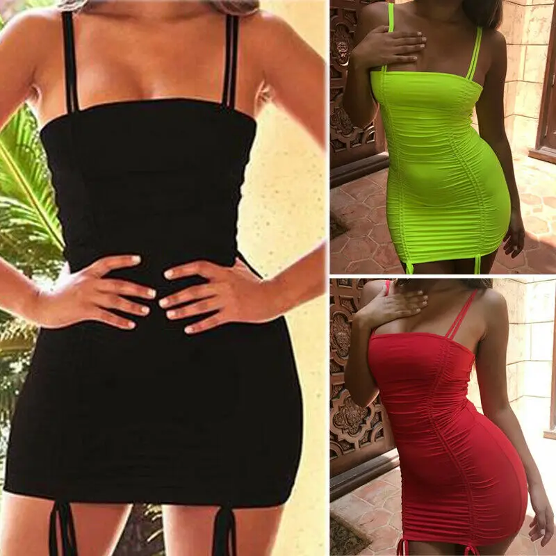 2019 Newest Hot Women's Spaghetti Bandage Bodycon Evening Party Strap Sheath Club Short Mini Dress
2019 Newest Hot Women's Spaghetti Bandage Bodycon Evening Party Strap Sheath Club Short Mini Dress