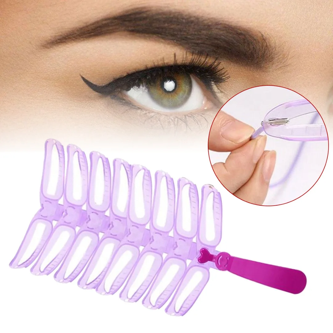 Shellhard 8PCS Beauty Eyebrow Shaping Grooming Eyebrow Stencils Eyeliner Makeup Template Stencil Kit Mold Stencils Makeup Tools
Shellhard 8PCS Beauty Eyebrow Shaping Grooming Eyebrow Stencils Eyeliner Makeup Template Stencil Kit Mold Stencils Makeup Tools