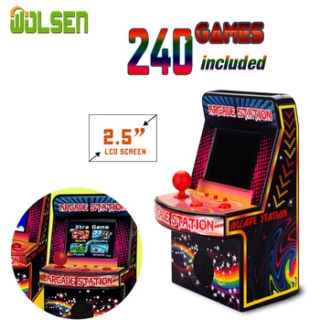 2.5'' Color Screen Mini Retro Arcade Classic Portable Arcade Station Game Built in 240 games Gaming System Childrens Tiny Toys
2.5'' Color Screen Mini Retro Arcade Classic Portable Arcade Station Game Built in 240 games Gaming System Childrens Tiny Toys