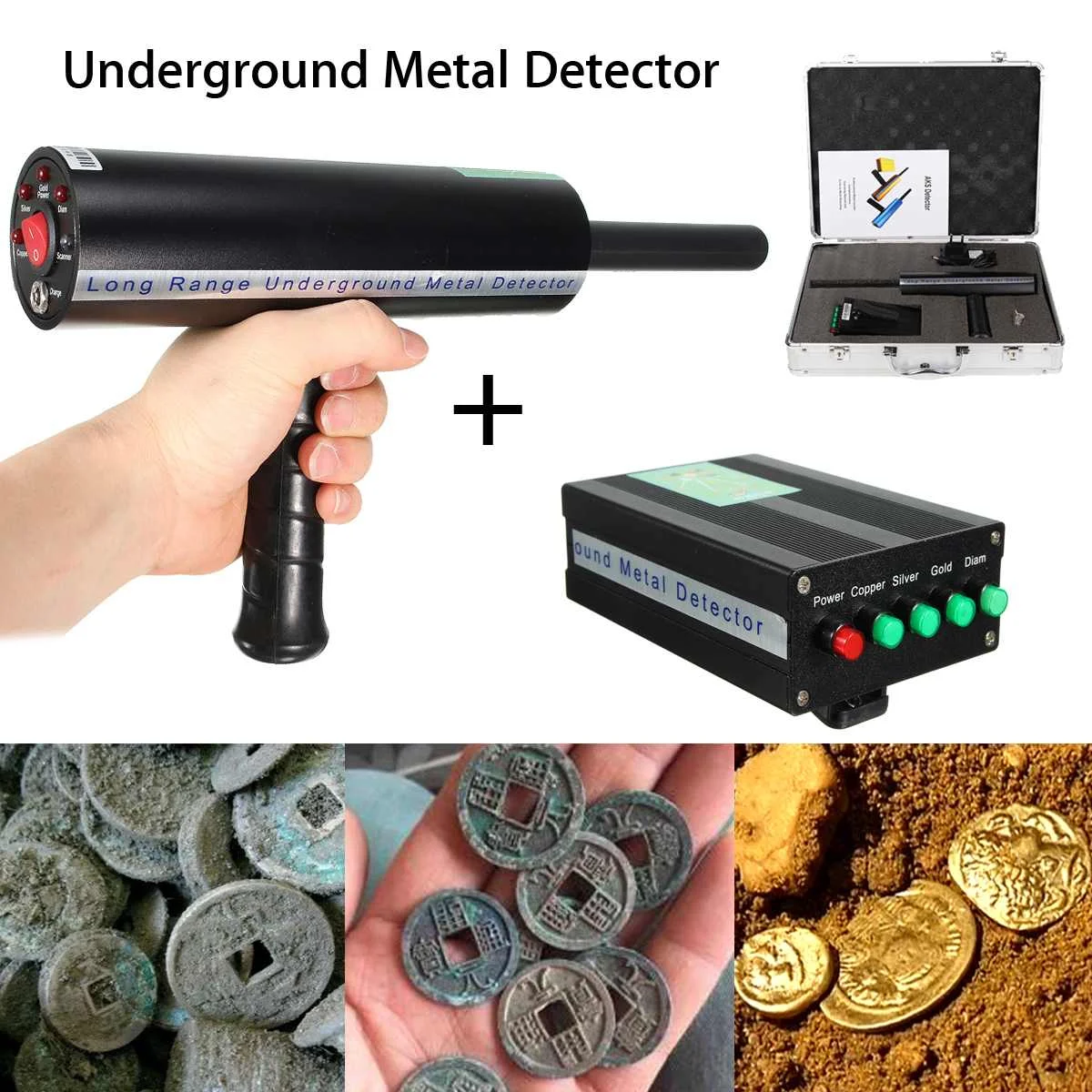 6pcs Professtional Under Metal Detector Adjustable Gold Detectors Treasure for Hunter Tracker Seeker Metal Circuit Detector
6pcs Professtional Under Metal Detector Adjustable Gold Detectors Treasure for Hunter Tracker Seeker Metal Circuit Detector