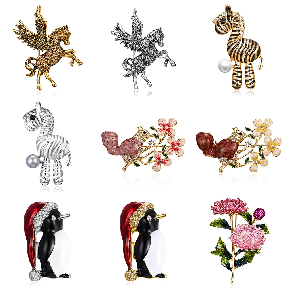 RINHOO Enamel Squirrel Climbing Tree Brooches Weddings Banquet Brooch For Women And Men Christmas Gifts
RINHOO Enamel Squirrel Climbing Tree Brooches Weddings Banquet Brooch For Women And Men Christmas Gifts