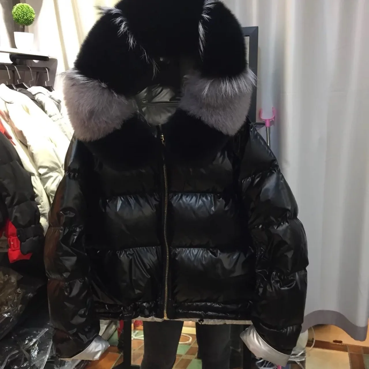 Duck Down Jacket Women Winter Warm Hoody Parka Large Real Fox Fur Collar Female Windproof Puffer Jacket chaqueta mujer LX2565
Duck Down Jacket Women Winter Warm Hoody Parka Large Real Fox Fur Collar Female Windproof Puffer Jacket chaqueta mujer LX2565