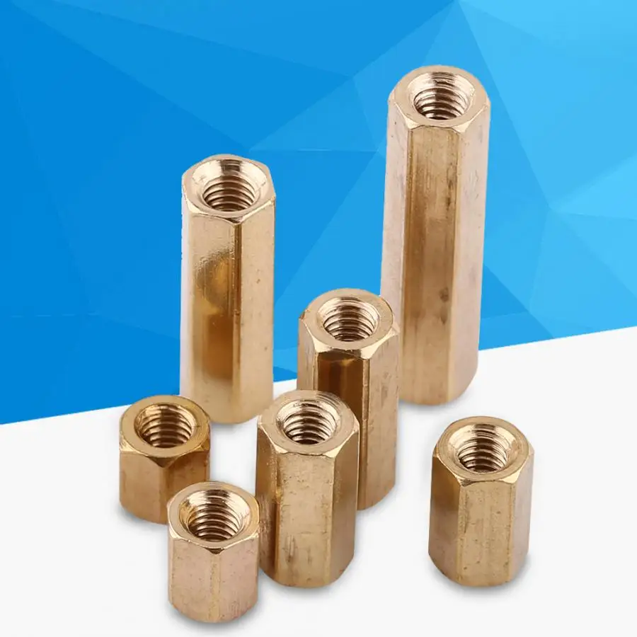 100Pcs/lot M3 Hex Brass Standoff Column Female Support Threaded Standoff for PCB Board Motherboard rivet nut rivnut tornillo
100Pcs/lot M3 Hex Brass Standoff Column Female Support Threaded Standoff for PCB Board Motherboard rivet nut rivnut tornillo