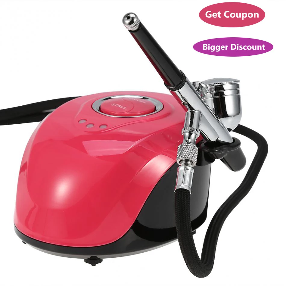 Air Compressor Body Art Tattoo Nail Painting Set Mini Spray Makeup Kit Paint Tattoo Nail Art Tool Airbrush Compressor kit
Air Compressor Body Art Tattoo Nail Painting Set Mini Spray Makeup Kit Paint Tattoo Nail Art Tool Airbrush Compressor kit