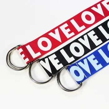 Love Women Harajuku Belt Red Letter Printed Fashion Unisex Double D Ring Canvas Strap Female Long Belts For Jeans
Love Women Harajuku Belt Red Letter Printed Fashion Unisex Double D Ring Canvas Strap Female Long Belts For Jeans
