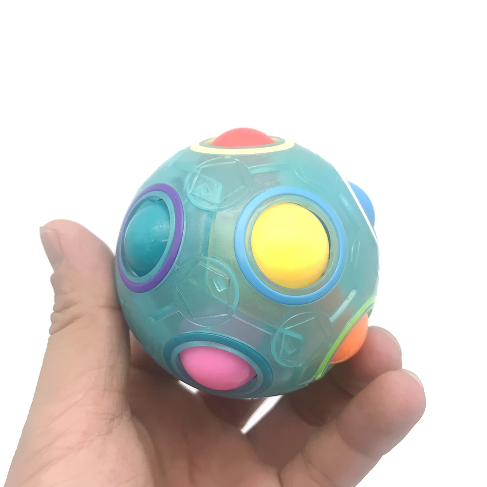 Luminous Spheric Magic Cube Rainbow Ball Plastic Cube Toy Fun Puzzle Toys Stress Reliever Magic Ball
Luminous Spheric Magic Cube Rainbow Ball Plastic Cube Toy Fun Puzzle Toys Stress Reliever Magic Ball