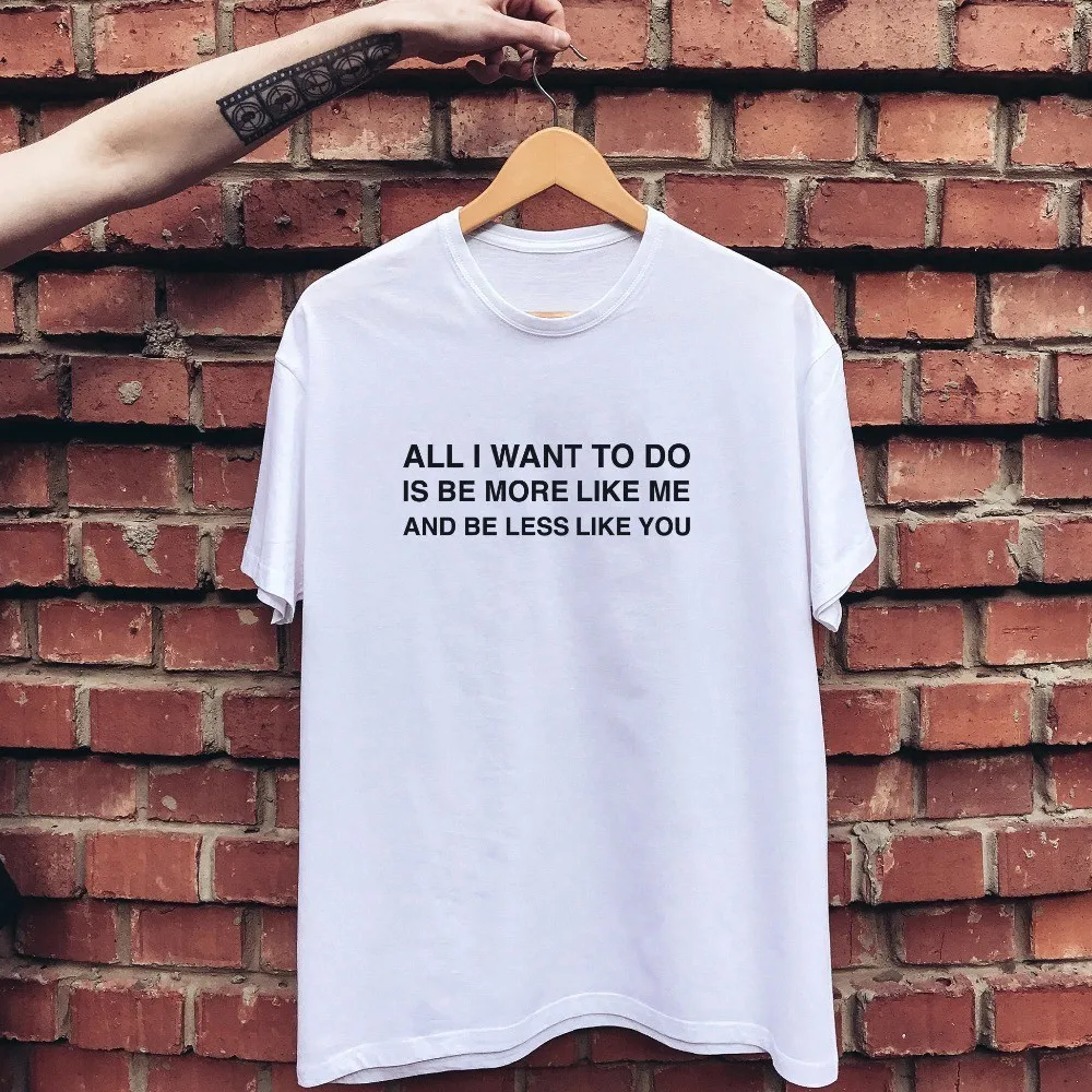 All I Want To Do Is Be More Like Me Less Like You T Shirt Linkin Park T-shirt Linkin Park Shirt T Shirt Casual Top Tees-J082
All I Want To Do Is Be More Like Me Less Like You T Shirt Linkin Park T-shirt Linkin Park Shirt T Shirt Casual Top Tees-J082