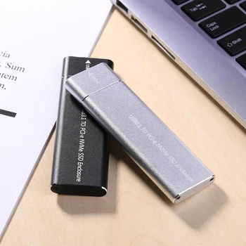 USB3.1 Type-C to M.2 M Key NVMe SSD Box Solid State Drive Housing Case 10Gbps High Speed Hard Drive Disk Enclosure
USB3.1 Type-C to M.2 M Key NVMe SSD Box Solid State Drive Housing Case 10Gbps High Speed Hard Drive Disk Enclosure