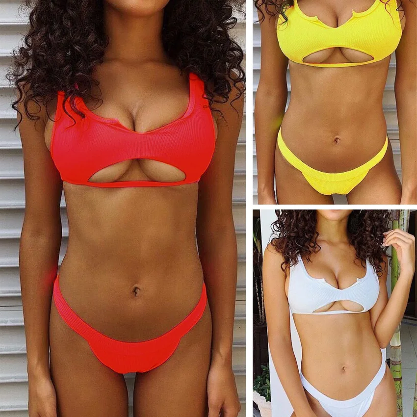 Hirigin Candy Bikini Set 2019 Newest Swimwear Women Push Up Padded Bikini Swimsuit Summer Bathing Suit For Beach Swimming Wear
Hirigin Candy Bikini Set 2019 Newest Swimwear Women Push Up Padded Bikini Swimsuit Summer Bathing Suit For Beach Swimming Wear