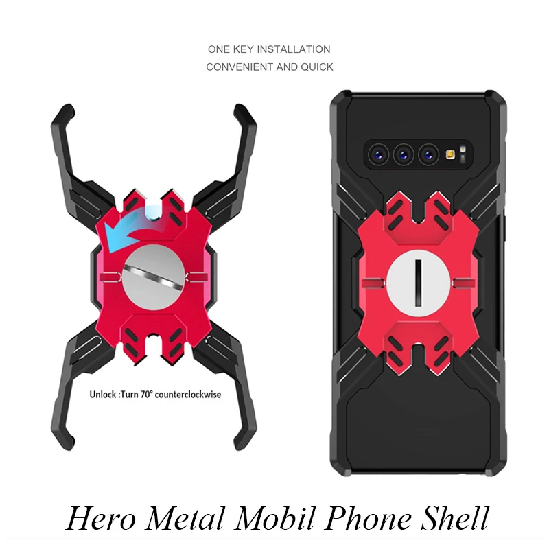 For Samsung Galaxy S10 Plus case S10Plus Luxury Armor Metal Aluminum Shockproof case for Samsung S10E Hero Mechanical Cover
For Samsung Galaxy S10 Plus case S10Plus Luxury Armor Metal Aluminum Shockproof case for Samsung S10E Hero Mechanical Cover