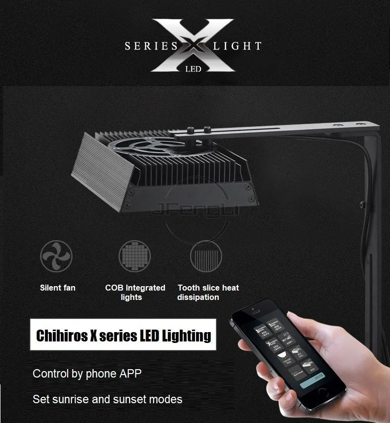 Chihiros X Series LED Lighting System water Plant grow sunrise sunset bluetooth smart control commander 1 Aquarium Tanks
Chihiros X Series LED Lighting System water Plant grow sunrise sunset bluetooth smart control commander 1 Aquarium Tanks