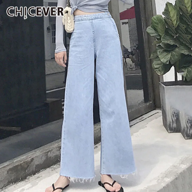 CHICEVER 2019 Vintage Denim Jeans For Women Wide Leg Pants High Waist Tassel Summer Loose Ankle Length Female Pants Fashion New
CHICEVER 2019 Vintage Denim Jeans For Women Wide Leg Pants High Waist Tassel Summer Loose Ankle Length Female Pants Fashion New
