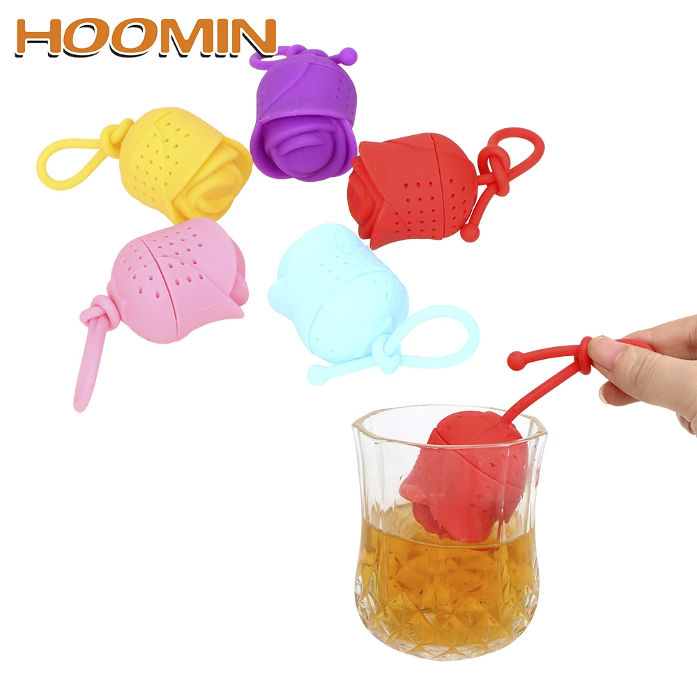HOOMIN Tea Maker Infuser Filter Environmental Sanitation Tea Strainer Herbal Spice Rose Silicone Tea Ball Tea Infuser Loose Leaf
HOOMIN Tea Maker Infuser Filter Environmental Sanitation Tea Strainer Herbal Spice Rose Silicone Tea Ball Tea Infuser Loose Leaf