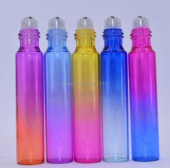 Wholesale Factory Price 1500pcs/lot Colorful 10ml 1/3oz Roll On Glass Perfume Bottle Fragrances Essential Oil bottle Roller Ball
Wholesale Factory Price 1500pcs/lot Colorful 10ml 1/3oz Roll On Glass Perfume Bottle Fragrances Essential Oil bottle Roller Ball