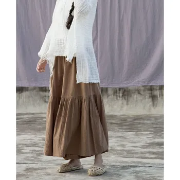 2019 Spring Summer Women Wide Leg Pants Big Size Elastic Waist Cotton Linen Pants Vintage Solid Casual Loose Pants
2019 Spring Summer Women Wide Leg Pants Big Size Elastic Waist Cotton Linen Pants Vintage Solid Casual Loose Pants