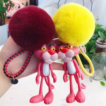 1 Pc Cute Pink Panther Fur Ball Keychain Plush KeyChain Bag Pendant Keyring for Girls Plush Toy
1 Pc Cute Pink Panther Fur Ball Keychain Plush KeyChain Bag Pendant Keyring for Girls Plush Toy