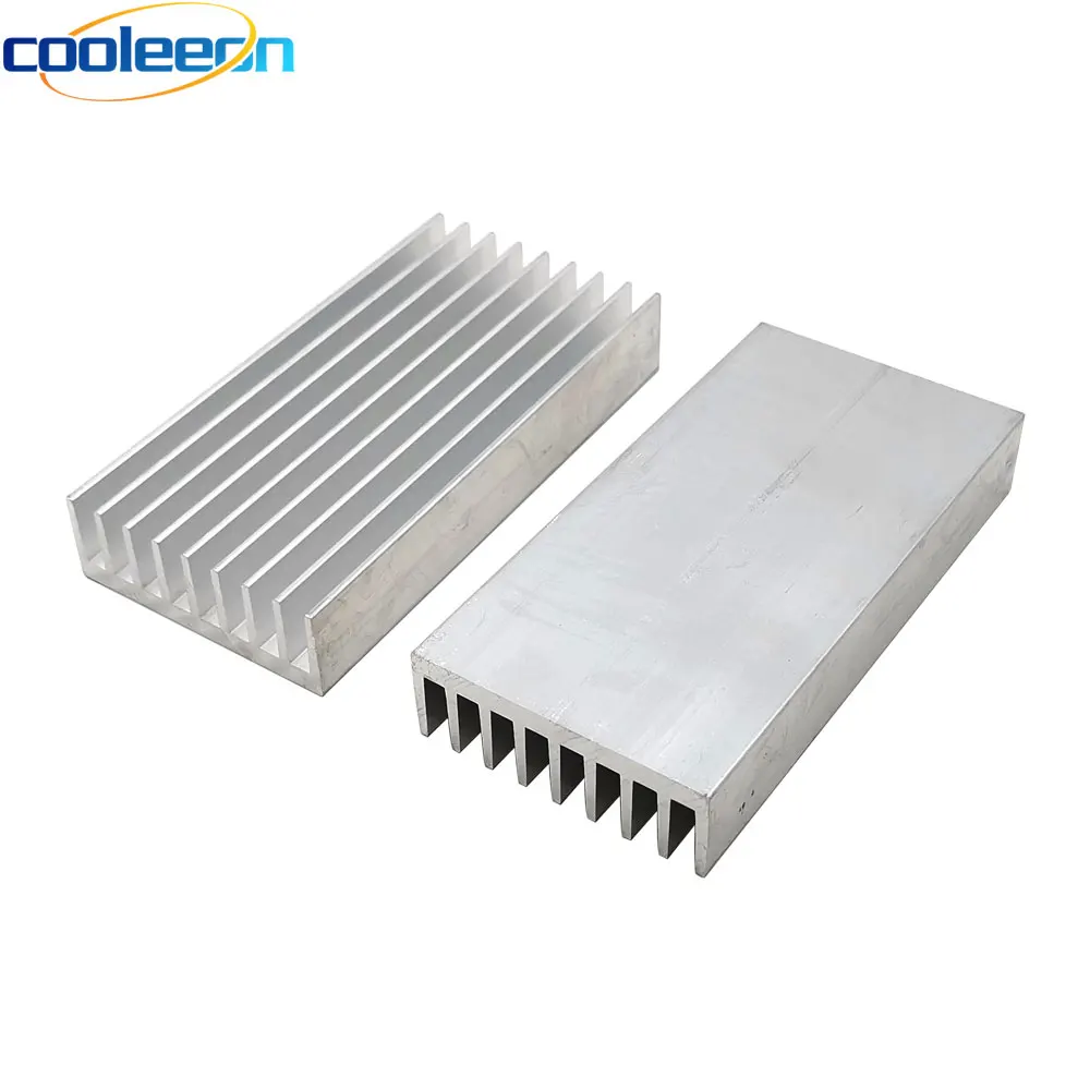 2PCS 100x50x17mm Aluminum Heatsink Cooling Board for LED Light Lamp High Thermal Conductivity LED Radiator Electronics Heatsinks
2PCS 100x50x17mm Aluminum Heatsink Cooling Board for LED Light Lamp High Thermal Conductivity LED Radiator Electronics Heatsinks