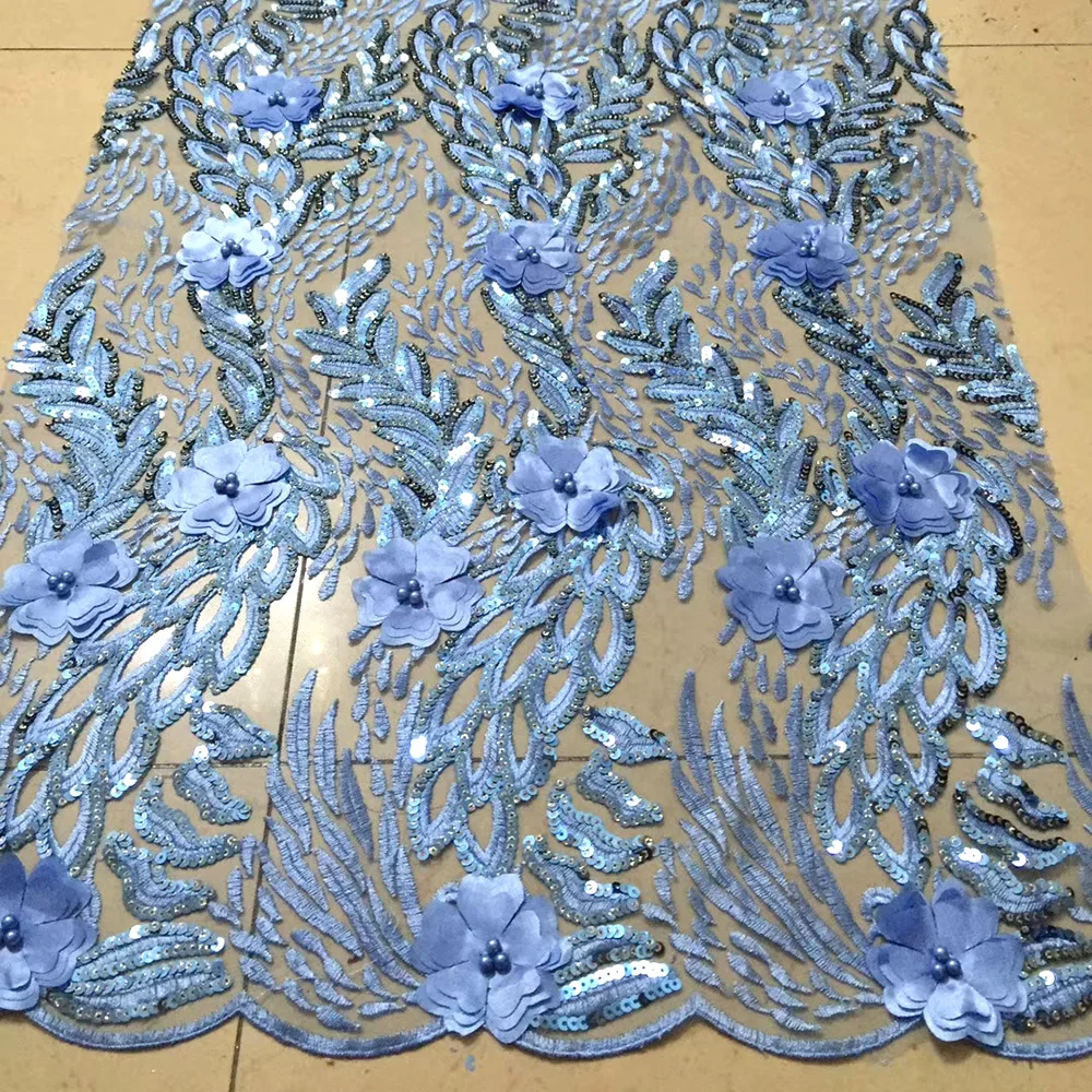 Light blue Nigerian 3d Lace Fabrics African Lace Fabric With Sequins High Quality Sequin Lace Fabrics For African Parties
Light blue Nigerian 3d Lace Fabrics African Lace Fabric With Sequins High Quality Sequin Lace Fabrics For African Parties