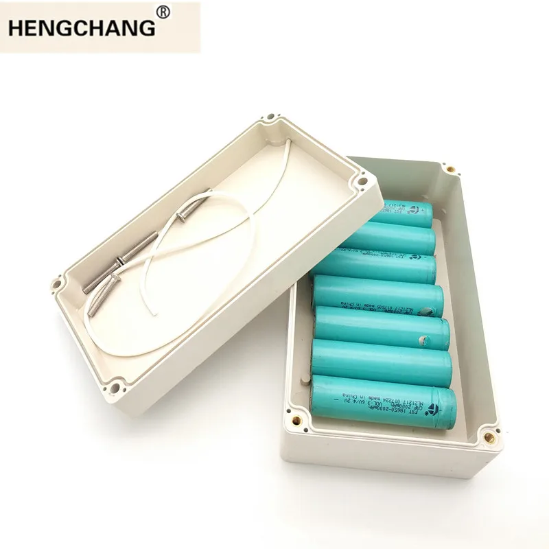

158*90*60mm 14 18650 case batteries box waterproof plastic electronic project box Dropshipping DIY Enclosure Instrument Case