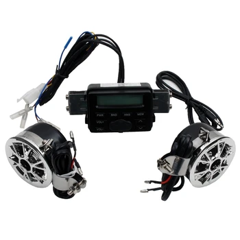 Hot TTKK Motorcycle Sound System Handlebar Mount 2 Speakers Fm Radio Audio Mp3 Stereo 12V
Hot TTKK Motorcycle Sound System Handlebar Mount 2 Speakers Fm Radio Audio Mp3 Stereo 12V