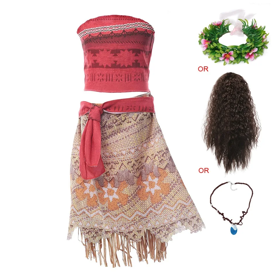 VOGUEON Moana Adventure Outfit Girls Summer Vaiana Fancy Dress Up Clothes Children Birthday Party Photography Princess Costume
VOGUEON Moana Adventure Outfit Girls Summer Vaiana Fancy Dress Up Clothes Children Birthday Party Photography Princess Costume