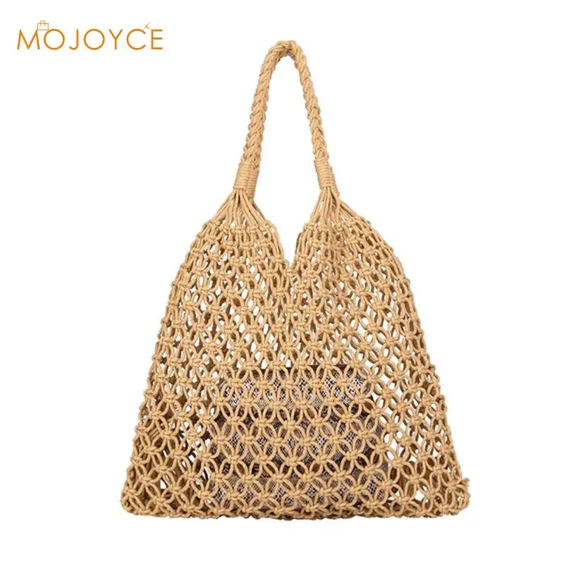 2pcs Woven Bag Mesh Rope Weaving Tie Buckle Hollow Straw Bags Women Vintage Totes Clutch Fashion Serpentine handbagg
2pcs Woven Bag Mesh Rope Weaving Tie Buckle Hollow Straw Bags Women Vintage Totes Clutch Fashion Serpentine handbagg